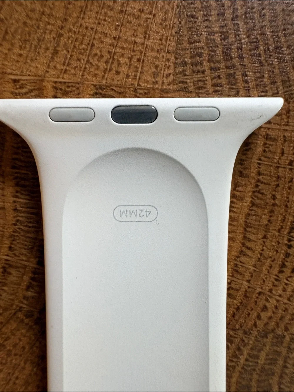 Apple Silicone Sport Band for Apple Watch in Starlight